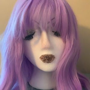 Pastel Purple Shoulder Length Wig